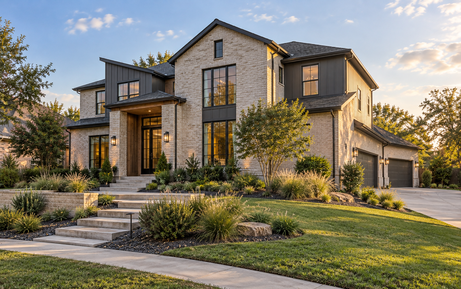 The Hartwell Residence, a fictional contemporary Move-Up Property in North DFW